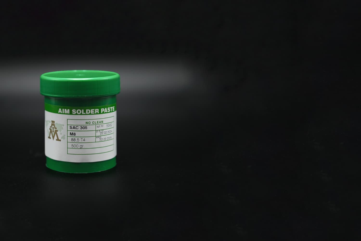 Pasta saldante SMD lead-free Dickmann tipo 3 conforme IPC J-STD-004 per montaggio superficiale